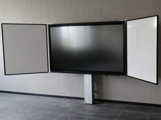 Digi Consult clevertouch interactief scherm met whiteboards realisatie